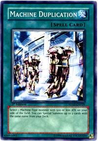 Machine Duplication - Structure Deck: Machine Re-Volt (SD10) #SD10-EN029 - Common / Short Print YuGiOh Trading Card