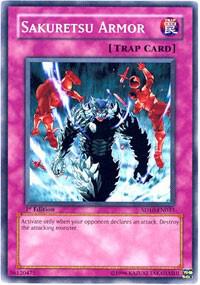 Sakuretsu Armor trading card from Structure Deck: Machine Re-Volt Sakuretsu Armor - Structure Deck: Machine Re-Volt YuGiOh trading card