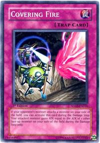 Covering Fire - Structure Deck: Machine Re-Volt YuGiOh trading card