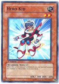 Hero Kid - Duelist Pack 3: Jaden Yuki 2 (DP03) #DP03-EN004 - Common / Short Print YuGiOh Trading Card