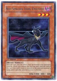 Neo-Spacian Dark Panther - Duelist Pack 3: Jaden Yuki 2 (DP03) #DP03-EN007 - Rare YuGiOh Trading Card