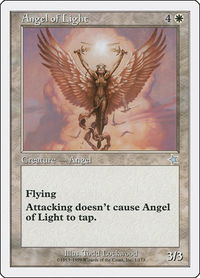 Angel of Light - Starter 1999 (S99) #1 - Uncommon Magic: The Gathering Trading Card