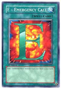 E - Emergency Call - Duelist Pack 3: Jaden Yuki 2 YuGiOh trading card