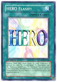 HERO Flash!! - Duelist Pack 3: Jaden Yuki 2 YuGiOh trading card