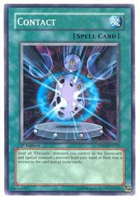 Contact - Duelist Pack 3: Jaden Yuki 2 YuGiOh trading card