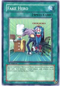 Fake Hero - Duelist Pack 3: Jaden Yuki 2 (DP03) #DP03-EN022 - Common / Short Print YuGiOh Trading Card