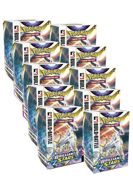 Brilliant Stars Build & Battle Box Display trading card from SWSH09: Brilliant Stars Brilliant Stars Build & Battle Box Display - SWSH09: Brilliant Stars Pokémon trading card