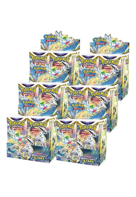 Brilliant Stars Booster Box Case trading card from SWSH09: Brilliant Stars Brilliant Stars Booster Box Case - SWSH09: Brilliant Stars Pokémon trading card