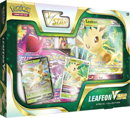 Leafeon VSTAR Special Collection - SWSH09: Brilliant Stars Pokémon trading card
