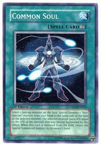 Common Soul trading card from Duelist Pack 3: Jaden Yuki 2 Common Soul - Duelist Pack 3: Jaden Yuki 2 YuGiOh trading card