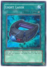 Light Laser - Duelist Pack 3: Jaden Yuki 2 (DP03) #DP03-EN025 - Super Rare YuGiOh Trading Card