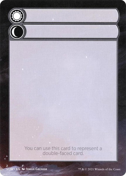 Helper Card - 2/9 trading card from Innistrad: Crimson Vow Helper Card - 2/9 - Innistrad: Crimson Vow Magic: The Gathering trading card