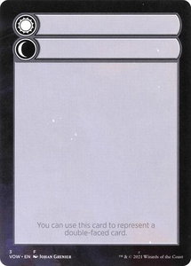 Helper Card - 3/9 - Innistrad: Crimson Vow (VOW) #3 - Token Magic: The Gathering Trading Card
