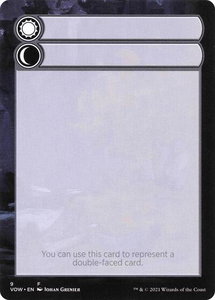 Helper Card - 9/9 - Innistrad: Crimson Vow (VOW) #9 - Token Magic: The Gathering Trading Card