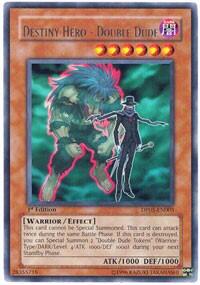 Destiny Hero - Double Dude - Duelist Pack 5: Aster Phoenix (DP05) #DP05-EN005 - Rare YuGiOh Trading Card