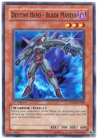 Destiny Hero - Blade Master - Duelist Pack 5: Aster Phoenix (DP05) #DP05-EN008 - Common / Short Print YuGiOh Trading Card