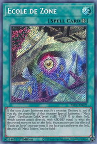 Ecole de Zone - Brothers of Legend (BROL) #BROL-EN021 - Secret Rare YuGiOh Trading Card
