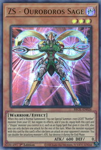 ZS - Ouroboros Sage - Brothers of Legend (BROL) #BROL-EN026 - Ultra Rare YuGiOh Trading Card