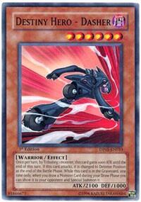 Destiny HERO - Dasher - Duelist Pack 5: Aster Phoenix (DP05) #DP05-EN010 - Common / Short Print YuGiOh Trading Card