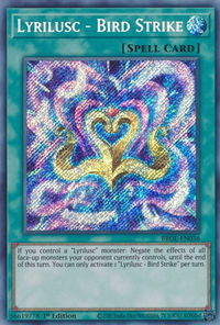 Lyrilusc - Bird Strike - Brothers of Legend (BROL) #BROL-EN036 - Secret Rare YuGiOh Trading Card