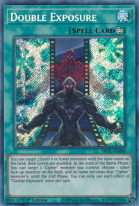 Double Exposure - Brothers of Legend (BROL) #BROL-EN040 - Secret Rare YuGiOh Trading Card