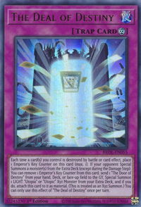 The Deal of Destiny - Brothers of Legend (BROL) #BROL-EN055 - Ultra Rare YuGiOh Trading Card