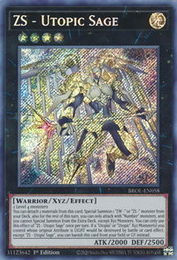 ZS - Utopic Sage - Brothers of Legend (BROL) #BROL-EN058 - Secret Rare YuGiOh Trading Card