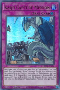 Kaiju Capture Mission - Brothers of Legend (BROL) #BROL-EN076 - Ultra Rare YuGiOh Trading Card