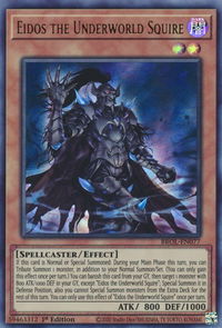 Eidos the Underworld Squire - Brothers of Legend (BROL) #BROL-EN077 - Ultra Rare YuGiOh Trading Card