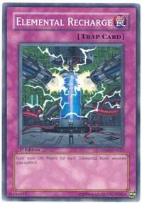 Elemental Recharge trading card from Duelist Pack 5: Aster Phoenix Elemental Recharge - Duelist Pack 5: Aster Phoenix YuGiOh trading card