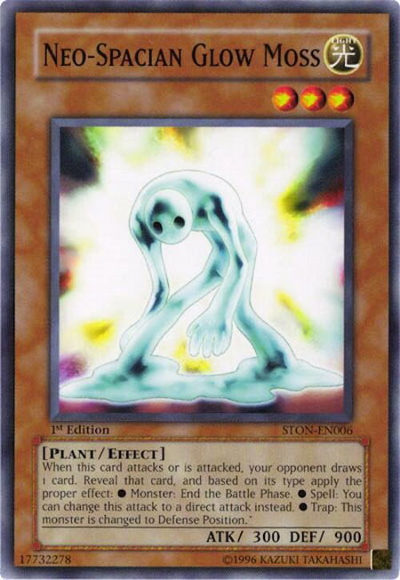 Neo-Spacian Glow Moss - Strike of Neos YuGiOh trading card