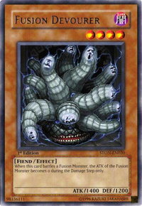 Fusion Devourer - Strike of Neos (STON) #STON-EN020 - Rare YuGiOh Trading Card