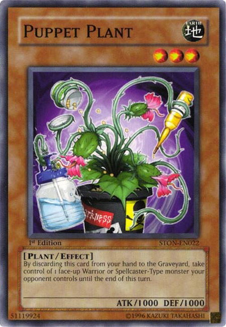 Puppet Plant - Strike of Neos YuGiOh trading card