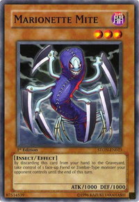 Marionette Mite - Strike of Neos (STON) #STON-EN023 - Common / Short Print YuGiOh Trading Card