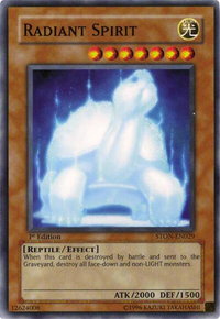 Radiant Spirit - Strike of Neos (STON) #STON-EN029 - Common / Short Print YuGiOh Trading Card