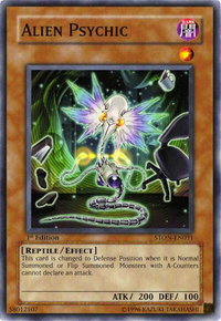 Alien Psychic - Strike of Neos (STON) #STON-EN031 - Common / Short Print YuGiOh Trading Card