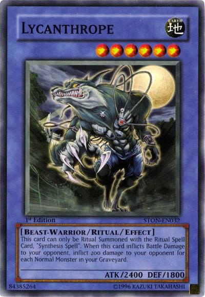 Lycanthrope - Strike of Neos YuGiOh trading card