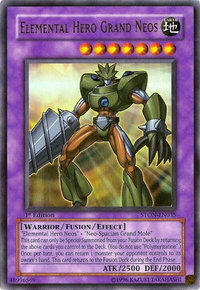 Elemental Hero Grand Neos - Strike of Neos (STON) #STON-EN035 - Ultra Rare YuGiOh Trading Card