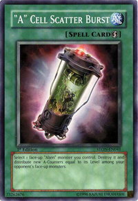 "A" Cell Scatter Burst - Strike of Neos (STON) #STON-EN041 - Common / Short Print YuGiOh Trading Card