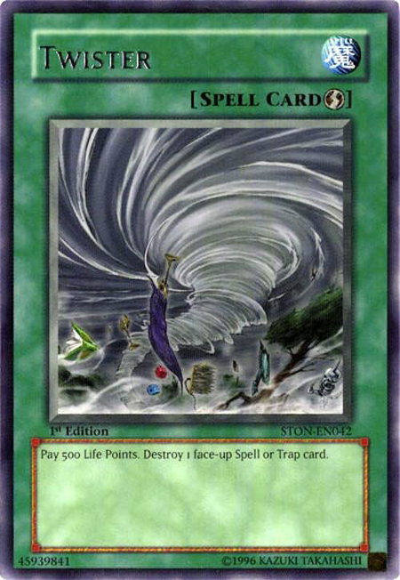 Twister - Strike of Neos YuGiOh trading card