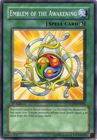 Emblem of the Awakening - Strike of Neos (STON) #STON-EN044 - Common / Short Print YuGiOh Trading Card