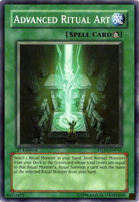 Advanced Ritual Art - Strike of Neos (STON) #STON-EN045 - Common / Short Print YuGiOh Trading Card