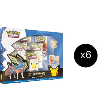 Celebrations Deluxe Pin Collection Case [Zacian LV. X] - Celebrations Pokémon trading card