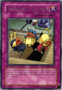 Eliminating the League - Strike of Neos (STON) #STON-EN052 - Rare YuGiOh Trading Card