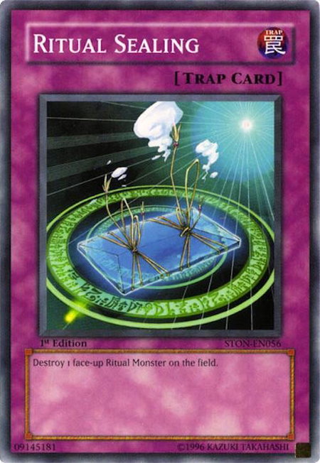 Ritual Sealing - Strike of Neos YuGiOh trading card