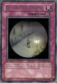 Cloak and Dagger - Strike of Neos (STON) #STON-EN059 - Rare YuGiOh Trading Card