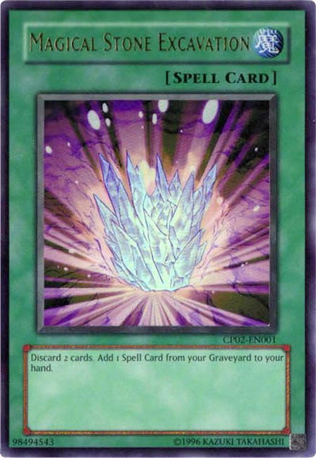 Magical Stone Excavation - Champion Pack 2 YuGiOh trading card