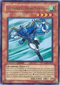 Elemental Hero Stratos - Shonen Jump Magazine Promos (SJMP) #JUMP-EN012 - Ultra Rare YuGiOh Trading Card