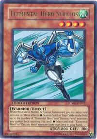 Elemental Hero Stratos - Shonen Jump Magazine Promos YuGiOh trading card