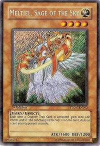Meltiel, Sage of the Sky - Strike of Neos (STON) #STON-EN062 - Secret Rare YuGiOh Trading Card
